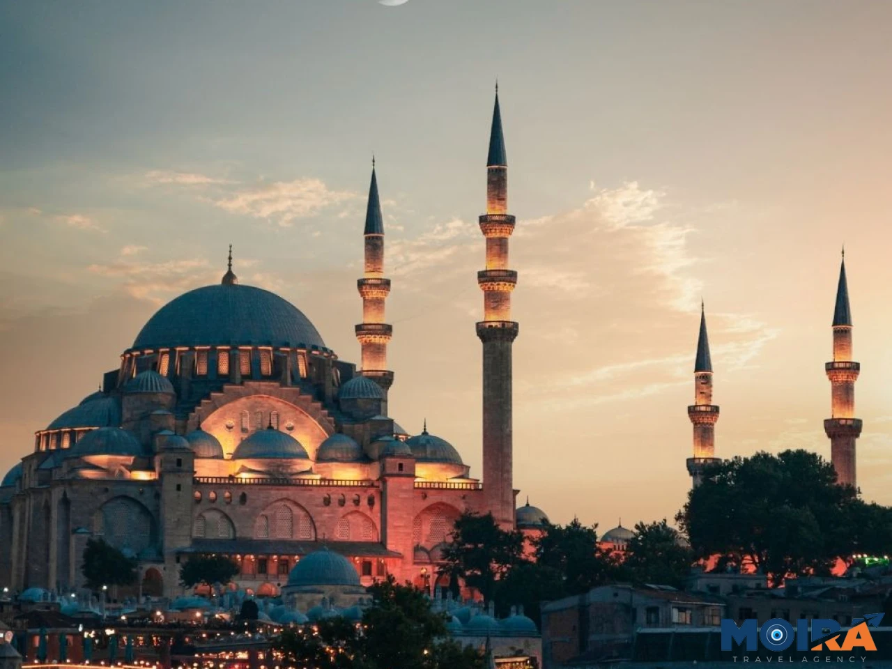 Hagia-Sophia-Sunset-Istanbul