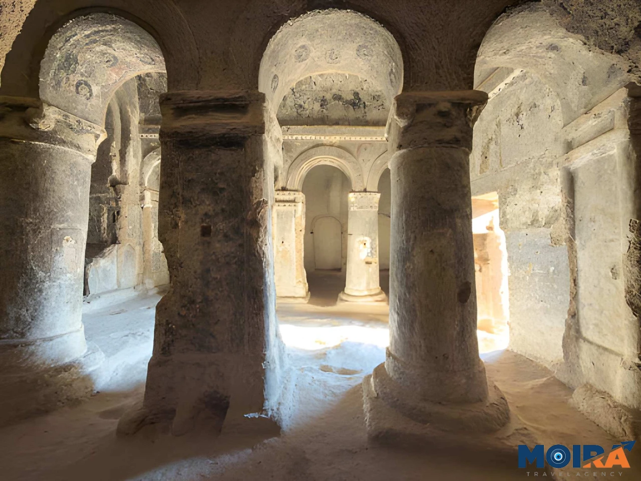 Cappadocia-Underground-City-Interior-Turkey