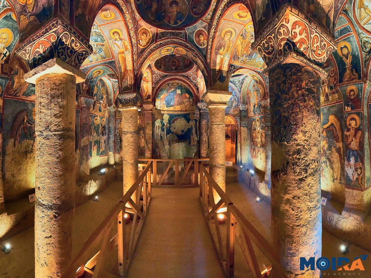 Cappadocia-Underground-City-Interior-Turkey