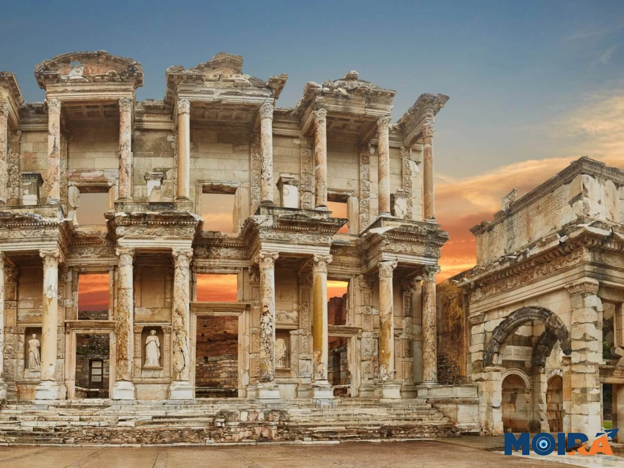 Library-of-Celsus-Ephesus-Front-Facade-Turkey
