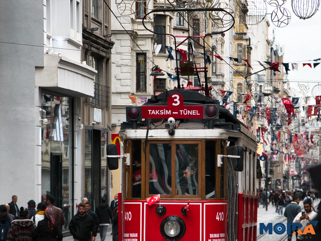 Istiklal-Street-Nostalgic-Tram-Istanbul-Turkey