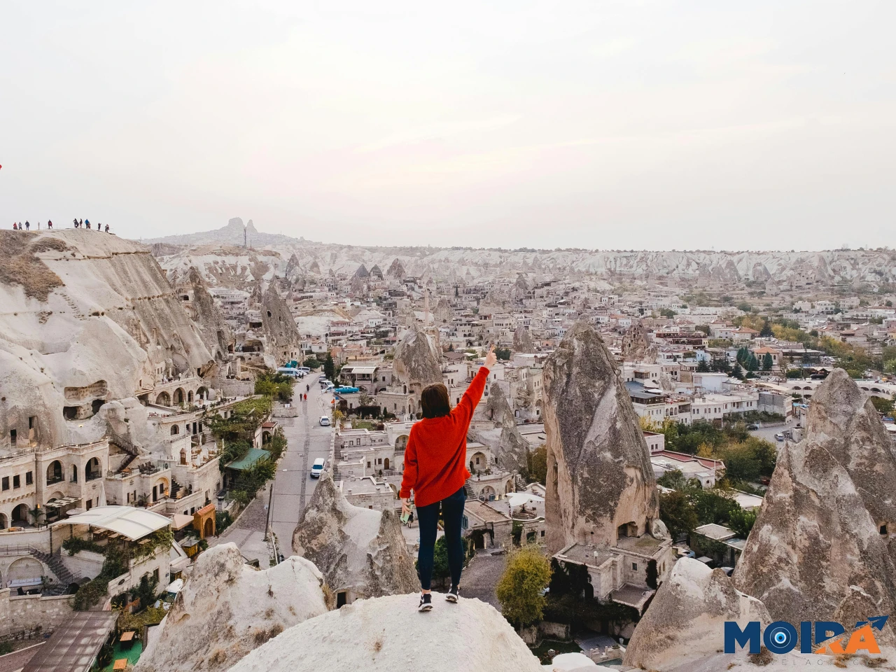 Cappadocia-Sunset-Panorama-with-Turkish-Flag-Turkey