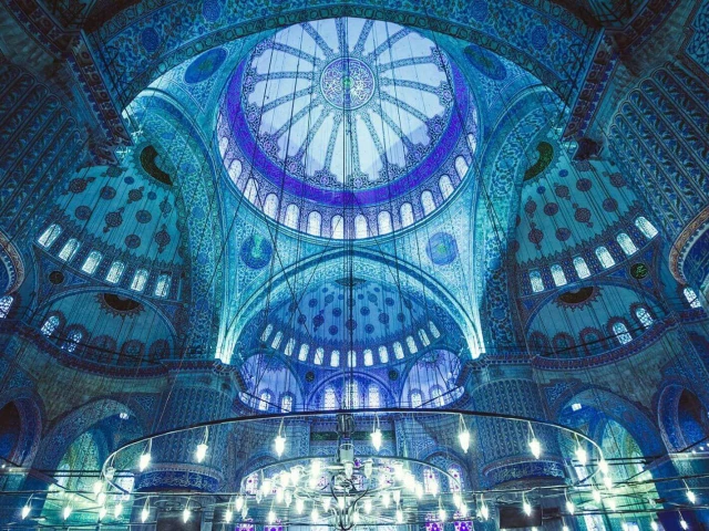 Blue-Mosque-Interior-Dome-Istanbul-Turkey