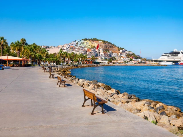 kusadasi-coastal-promenade-palm-trees-cruise-ship-seaside-town-turkey