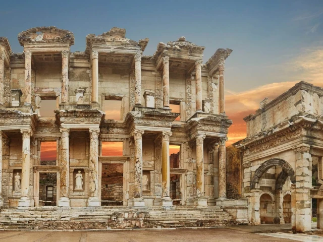 Library-of-Celsus-Ephesus-Front-Facade-Turkey
